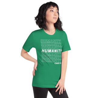 Humanity Unisex Relaxed Fit T-shirt Green