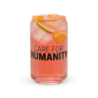 Minimalist Humanity Can Glass