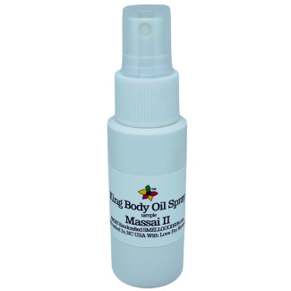 King Body Oil Spray Sample