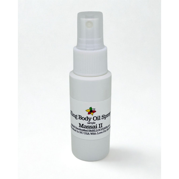King Body Oil Spray Sample